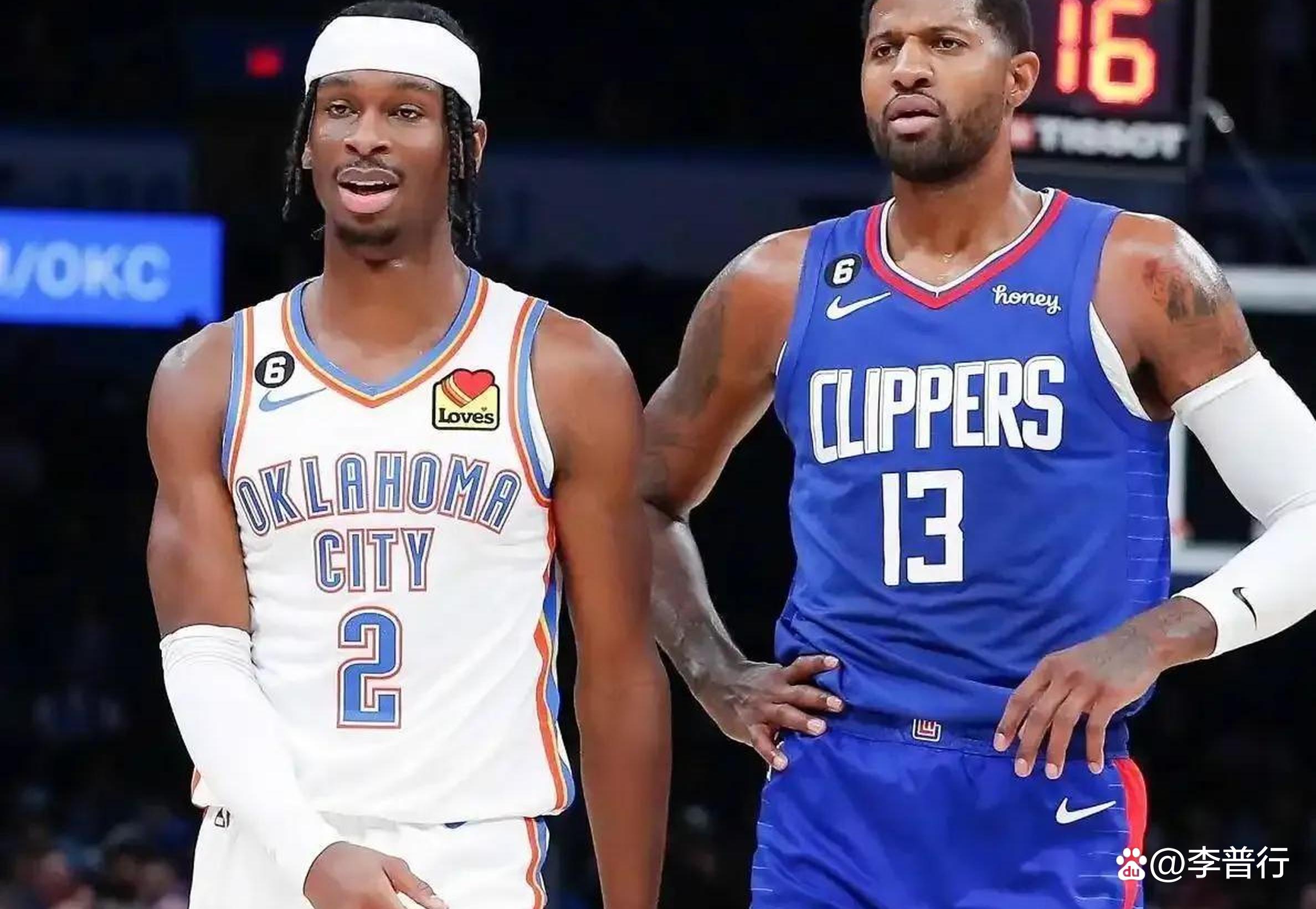 快船遭雷霆逆转，失去七连胜