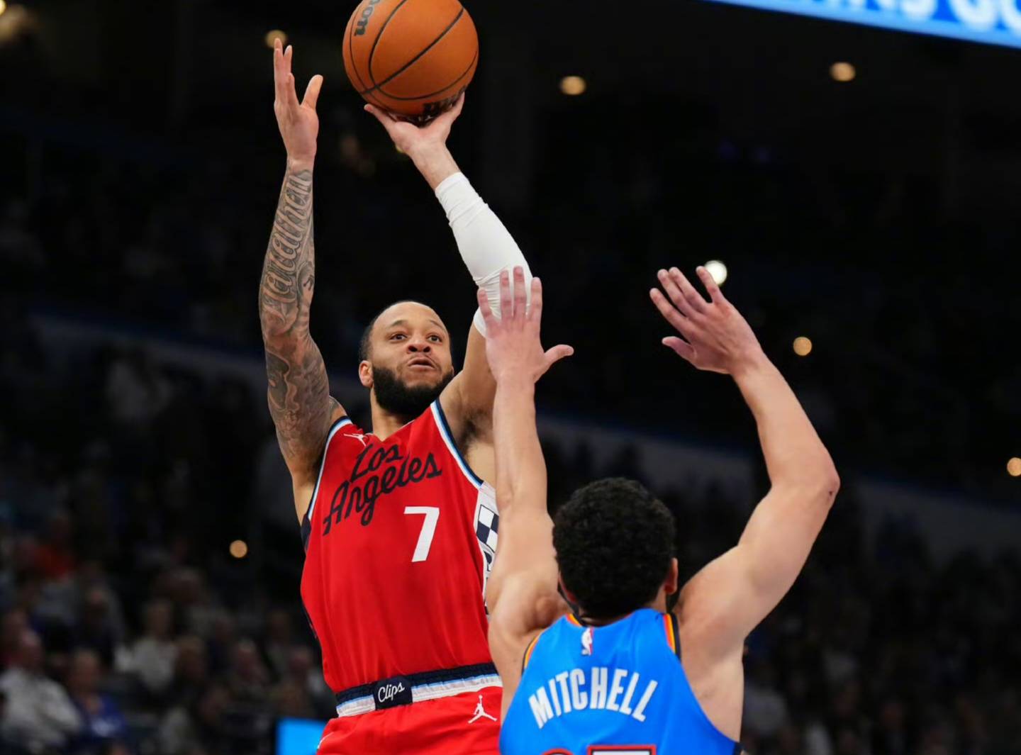 快船遭雷霆逆转，失去七连胜