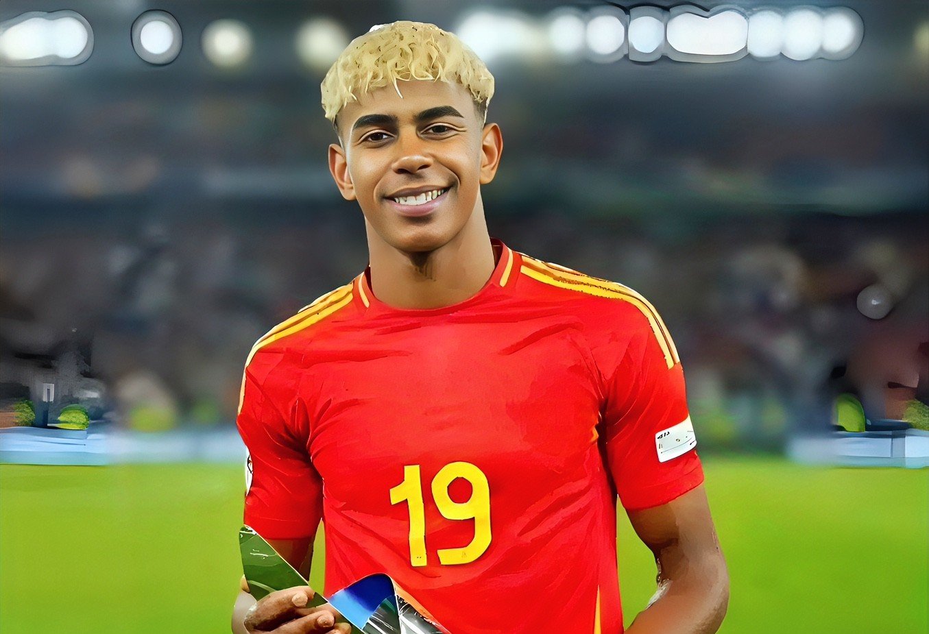 足球比赛中，球队历经千辛万苦终于获得胜利